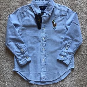 Ralph Lauren button down NWT size 4 / 4T
